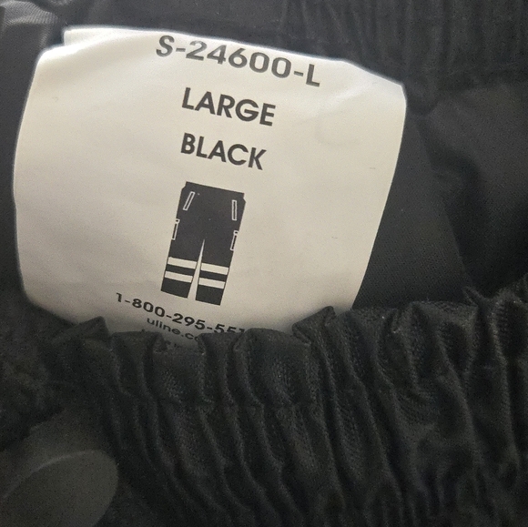 ULINE Class 3 Hi-Vis Insulated Work Pants L - Picture 8 of 12